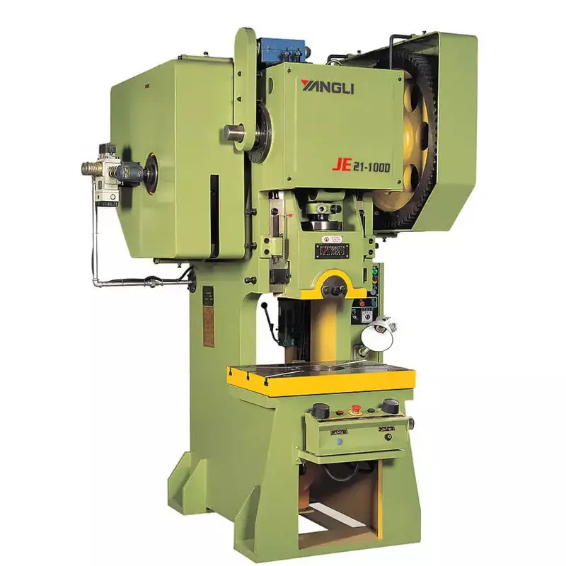 Prensa de lecho fijo con frente abierto tipo D serie JE21 con carrera ajustable - Image 2